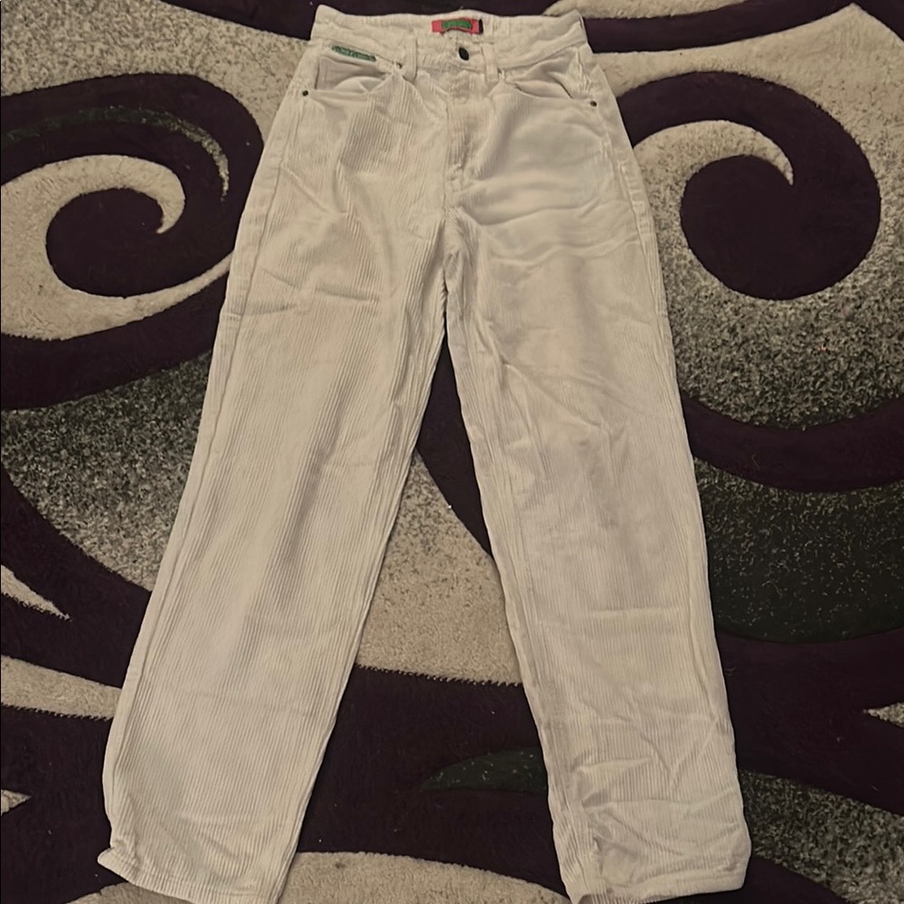Zumiez White corduroy Pants